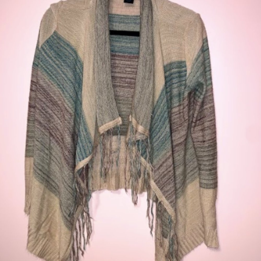 Multicolor Knit Cardigan